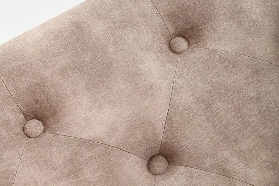 Bancheta cu spatiu de depozitare Catifea bej, EN VOGUE 120cm