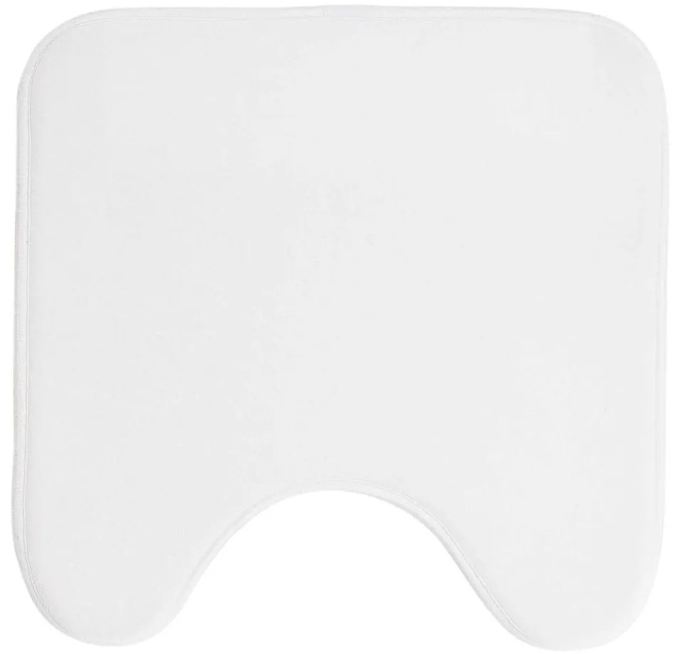 Covoraș de baie alb pentru WC 45x45 cm Vitamine – douceur d'intérieur