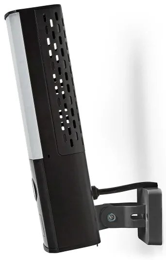 Nedis WIFICOL10CBK - Cameră exterior Full HD 1080p cu LED și Wi-Fi IP65