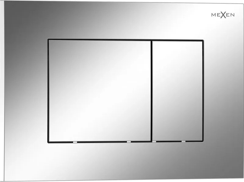 Mexen Tex 02 buton de spălare, crom strălucitor - 6102-03