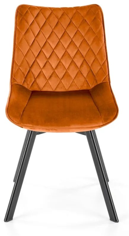 Scaun K520 velvet cinnamon