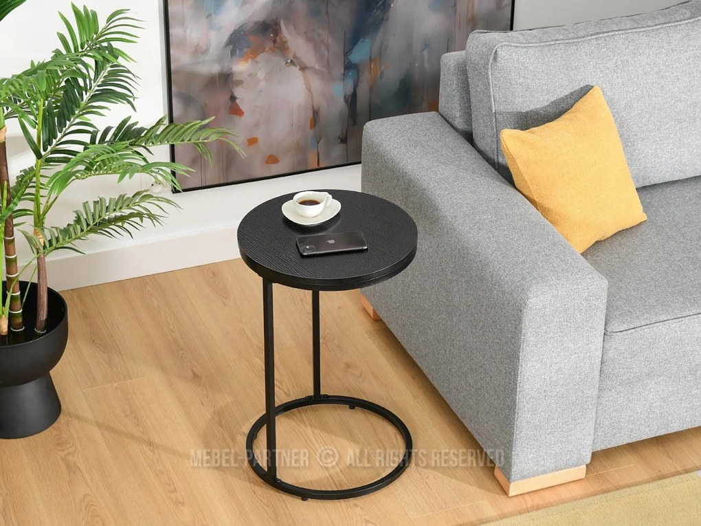 Măsuță de cafea Corden (lemn negru + negru). 1111589