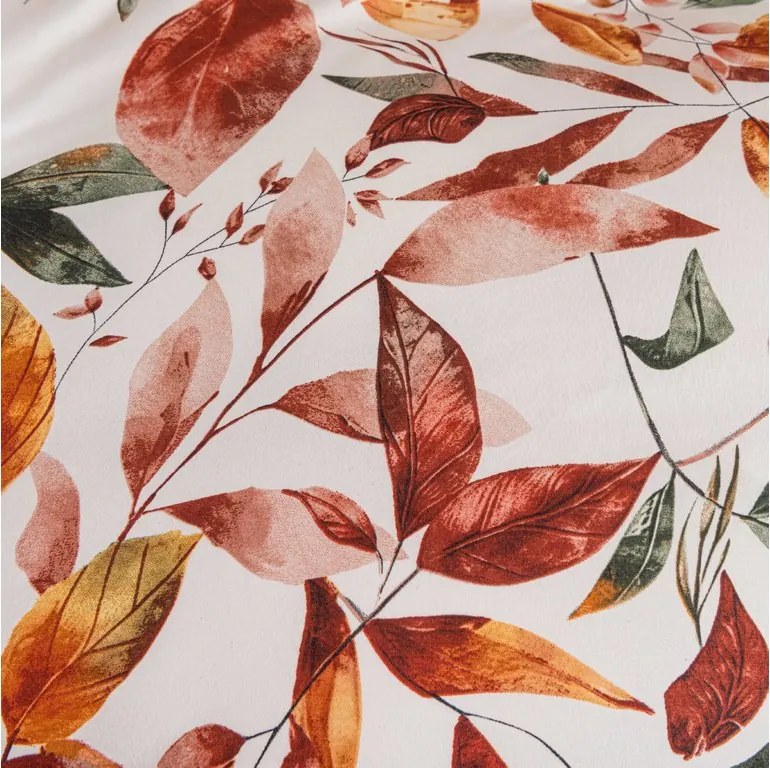 Lenjerie de pat din microfibra AUTUMN LEAVES colorata Dimensiune lenjerie de pat: 2 buc 70 x 90 cm | 200 x 220 cm