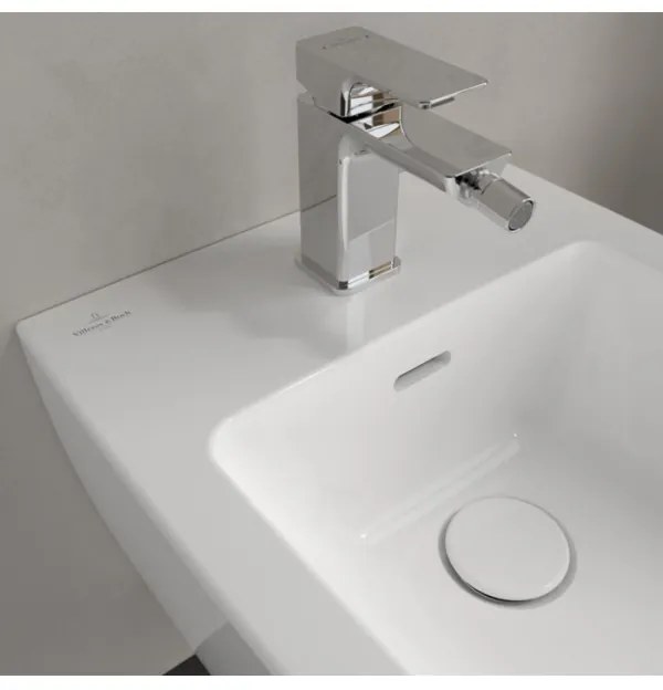 Bideu suspendat, Villeroy&amp;Boch Antao, 37x56cm, Alb Alpin CeramicPlus, 541100R1