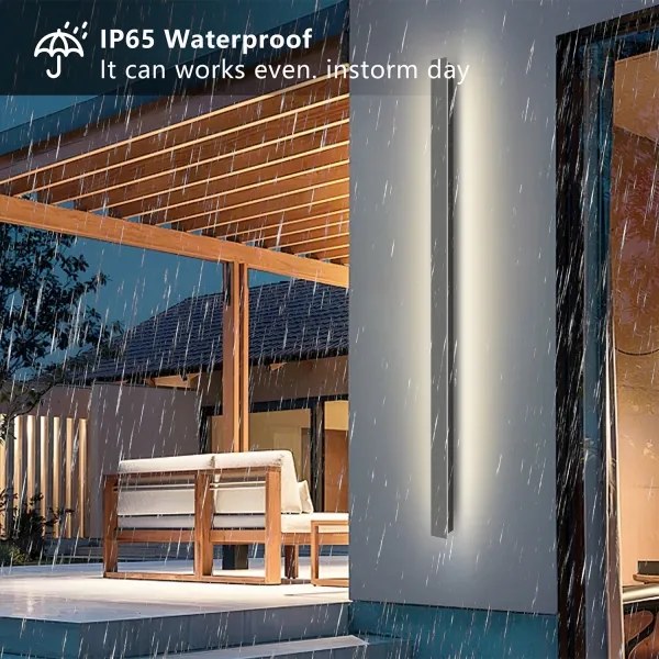 Brilagi - Aplică LED de exterior LINEAR LED/32W/230V 4000K IP65 antracit