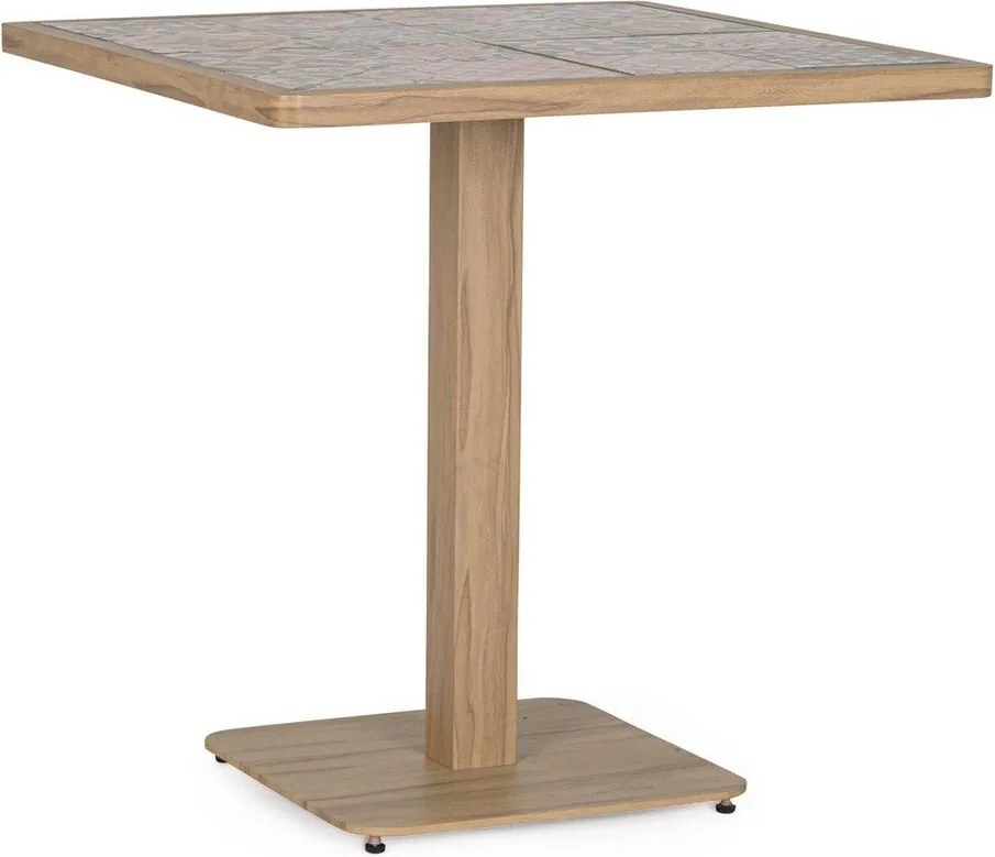 Măsuță de grădină din oțel 73x73 cm Kalimera – Bizzotto