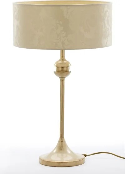 Brilagi - Lampă de masă SAPHIRE 1xE27/15W/230V crem/auriu/patină