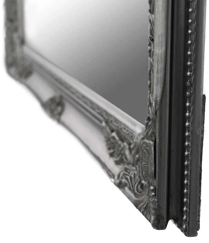 Oglinda, rama din lemn argintiu, MALKIA TYP 6