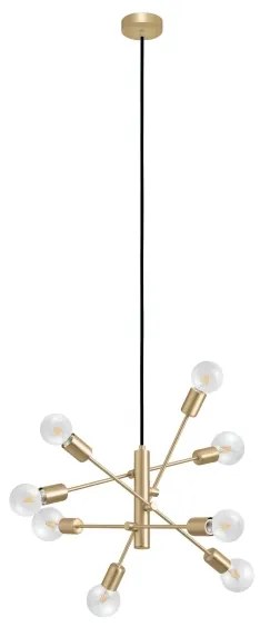 Lustră pe cablu GRADOLI 8xE27/40W/230V Eglo 99811