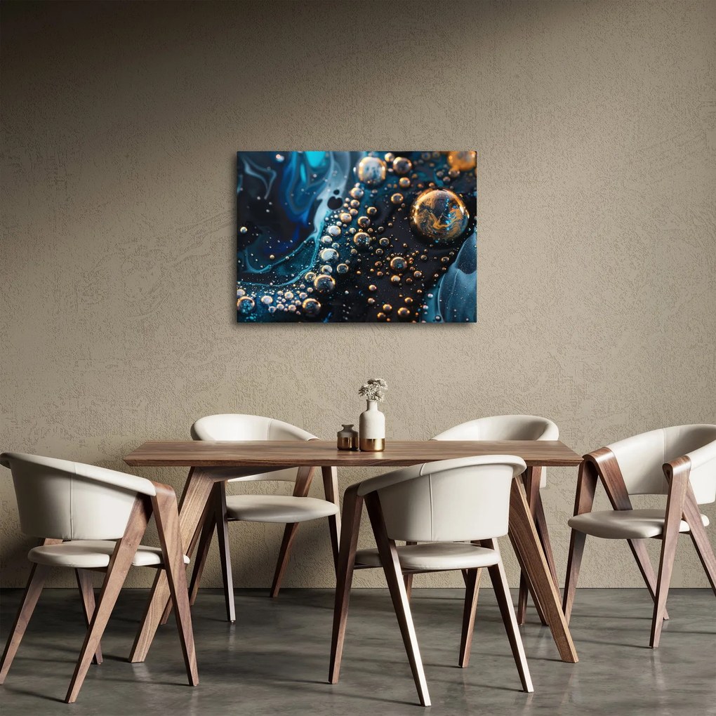 Tablou - Picături de cerneală (70x50 cm)