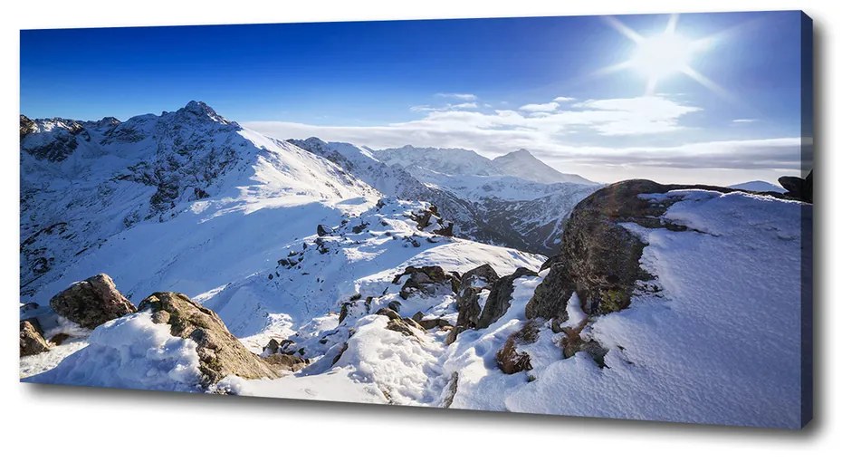 Tablouri tipărite pe pânză Summit-ul tatra
