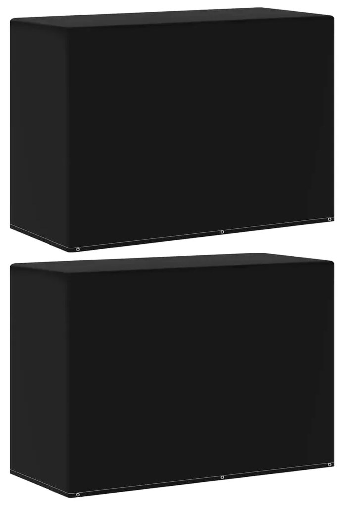 vidaXL Huse mobilier grădină pentru grătar 2 buc 6 ocheți 180x80x125cm
