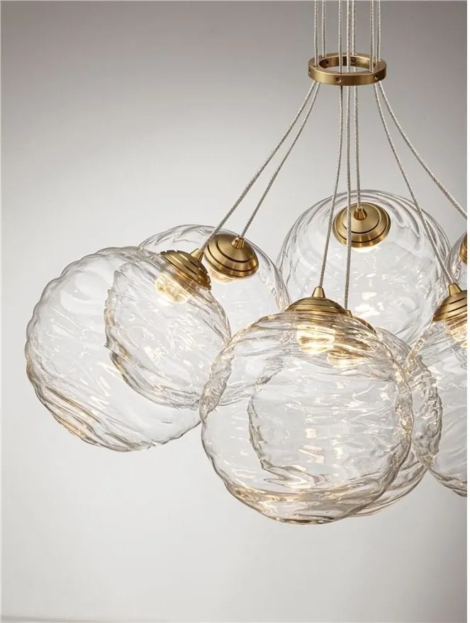 Lustra LED design decorativ 2700K BLAZIK D-42cm