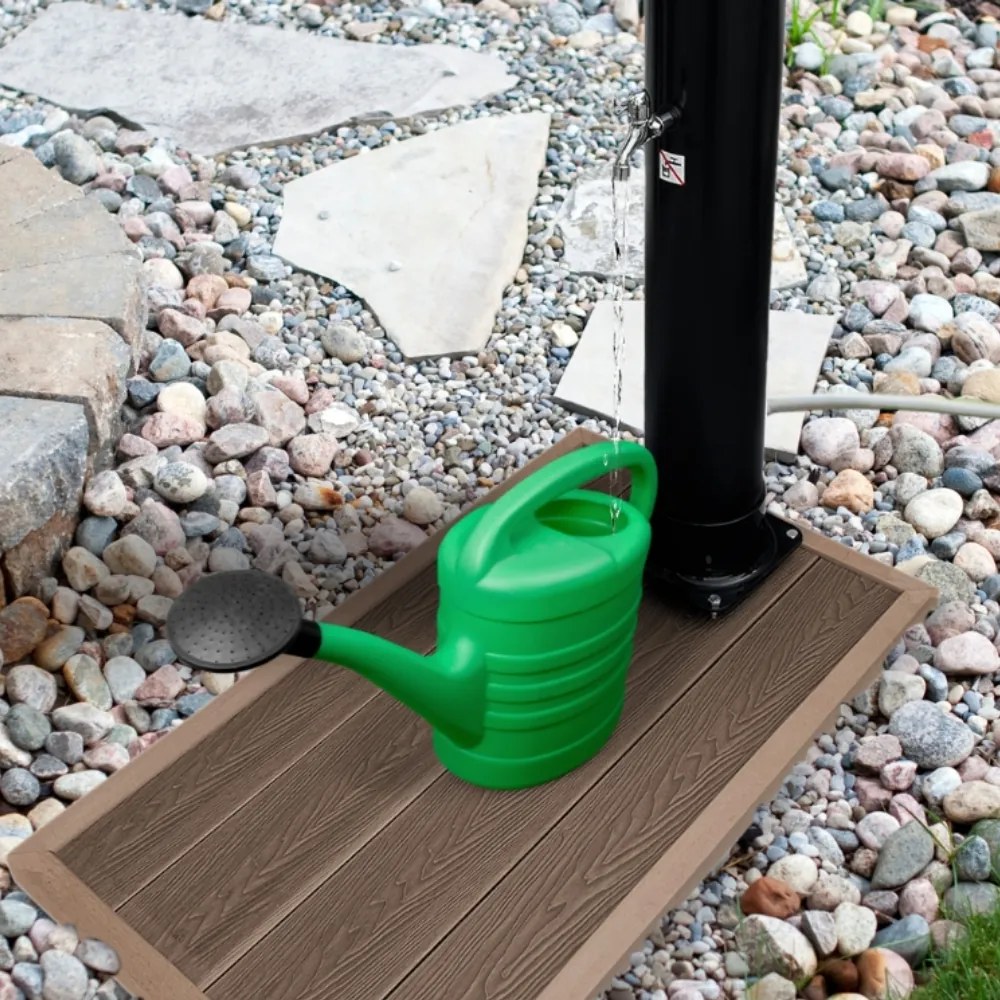 Duș solar KARIBIK, 35 l, negru Jurhan