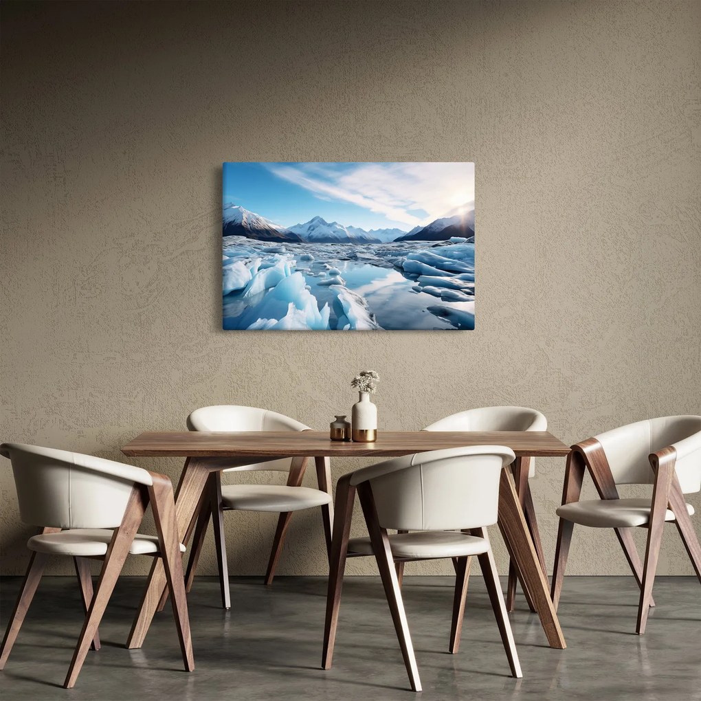 Tablou - Formațiuni glaciare (90x60 cm)