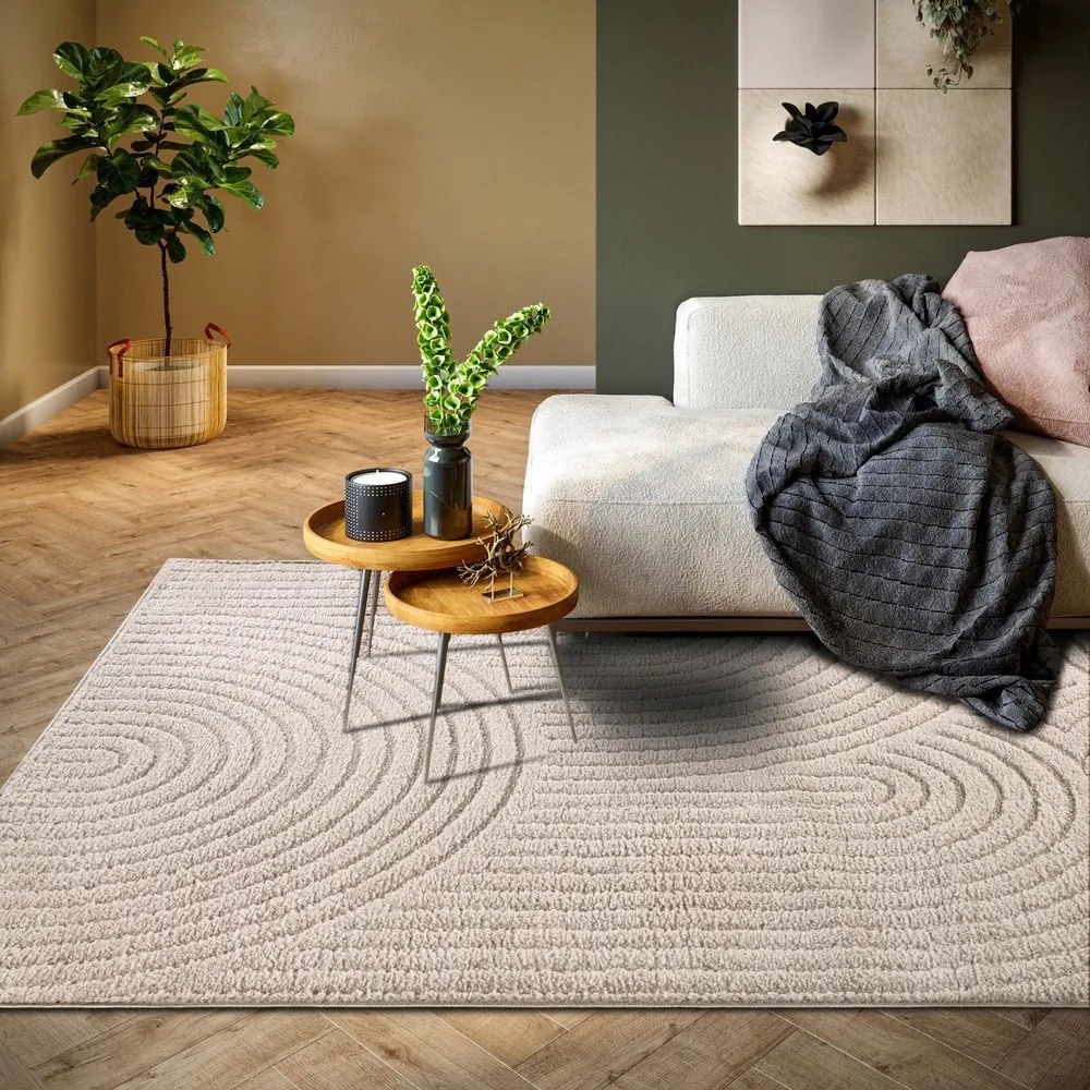 Covor bej 160x235 cm Panglao New York Taupe – Elle Decoration