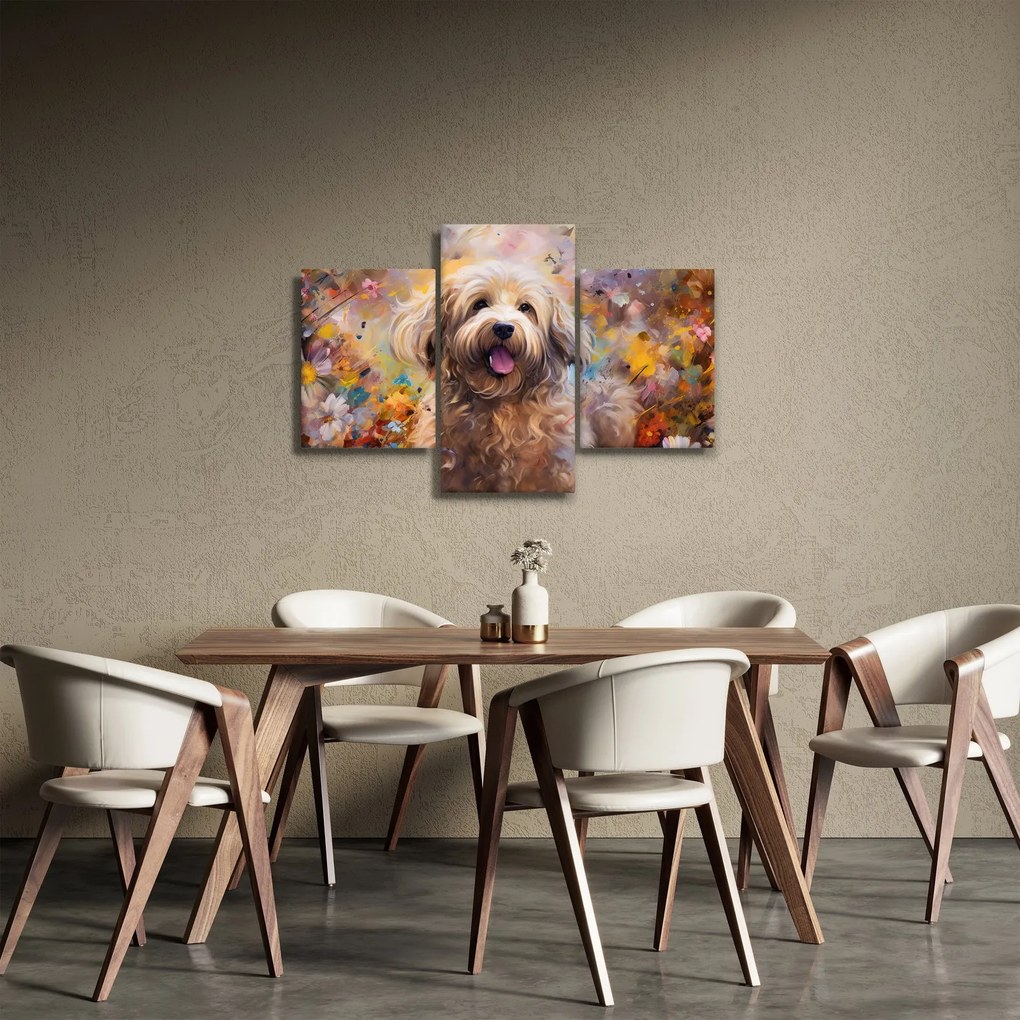 Tablou - Happy Dog II. (90x60 cm)
