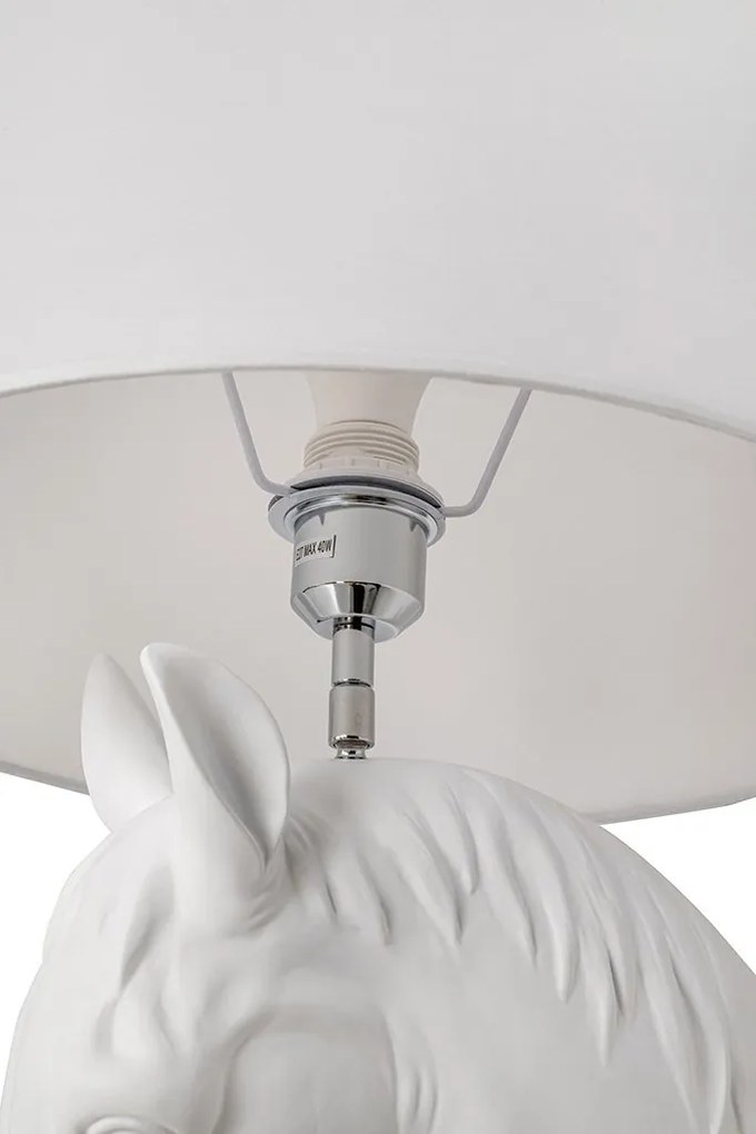 Lampadar super modern Horse M alb