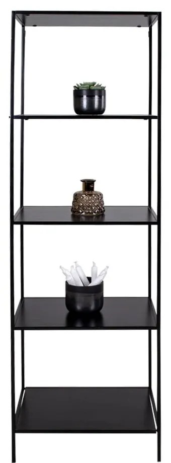 Bibliotecă House Nordic Vita Shelf, 51 x 170 m, negru