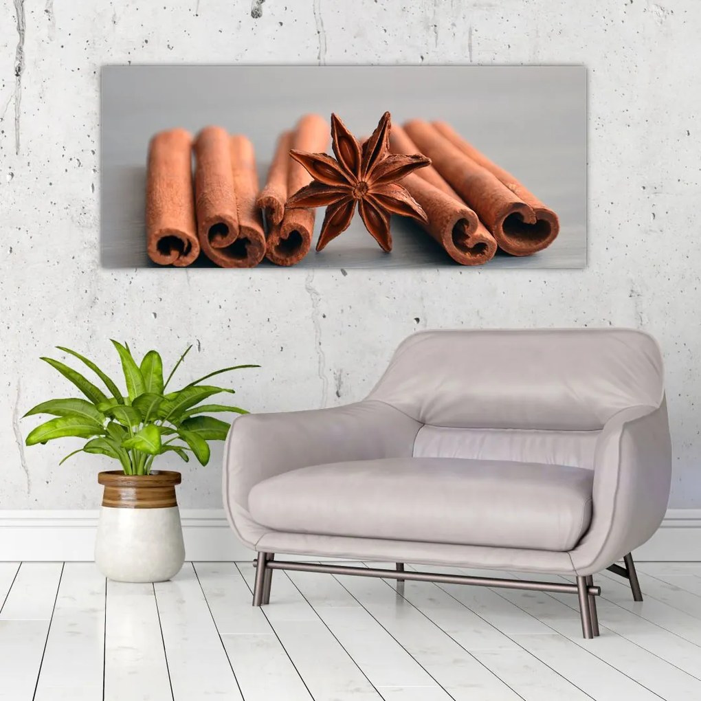 Tablou cu scorțișoară (120x50 cm)
