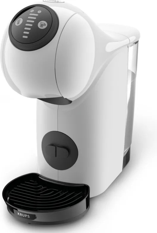 Espressor Krups KP243110 NDG GENIO S WHITE, 1500 W, 15 bar, 0,8 l, Compatibil cu capsulele NESCAFÉ® Dolce Gusto®, LED, Functie XL, Alb