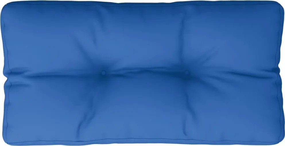 vidaXL Pernă de paleți, albastru regal, 80x40x12 cm, material textil