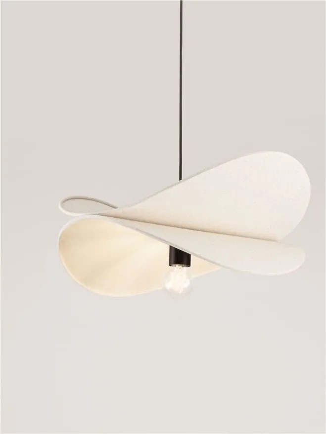 Lustra suspendata decorativa LUVE Bej