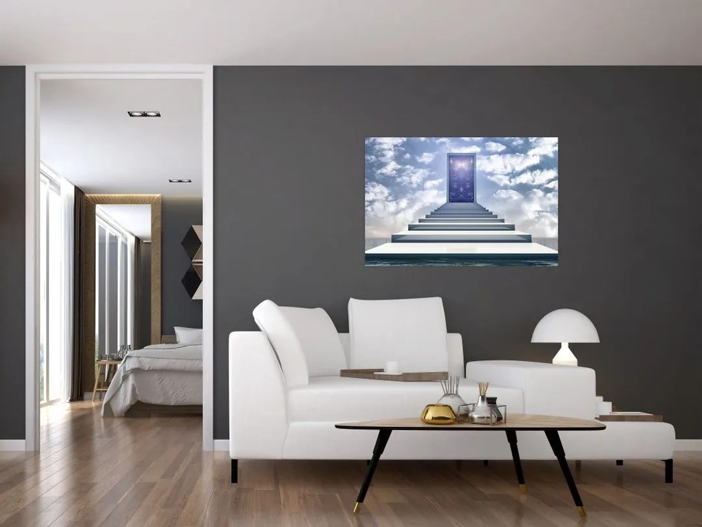 Tablou - Călătorie într-o altă dimensiune (90x60 cm)