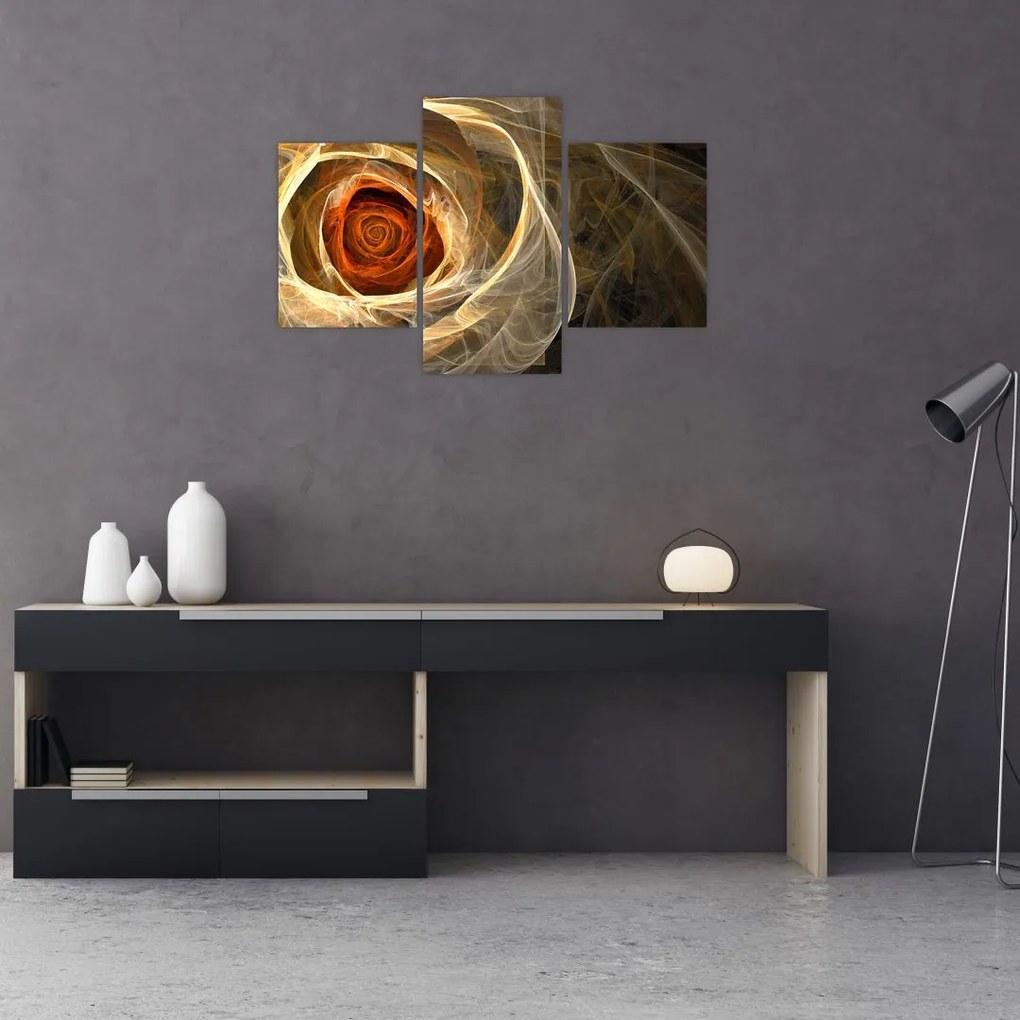 Tablou - Trandafir sufletului artistic (90x60 cm)