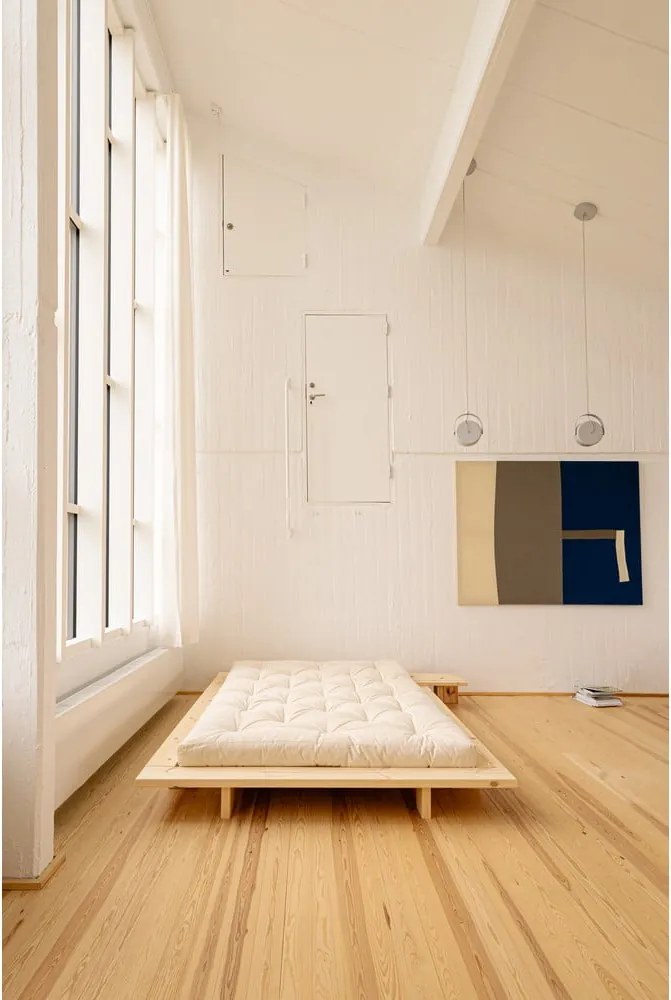 Noptieră maro din lemn de pin Japan – Karup Design