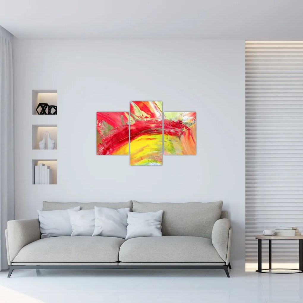 Tablou cu abstracție - pictura (90x60 cm)