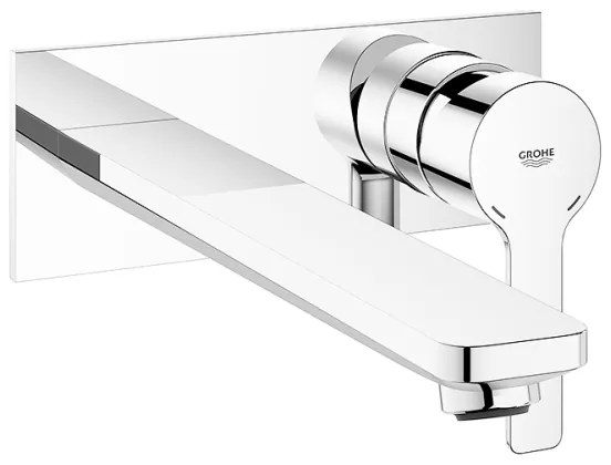 GROHE 23444001 - Baterie pentru lavoar cu două găuri LINEARE, 207 mm, crom lucios