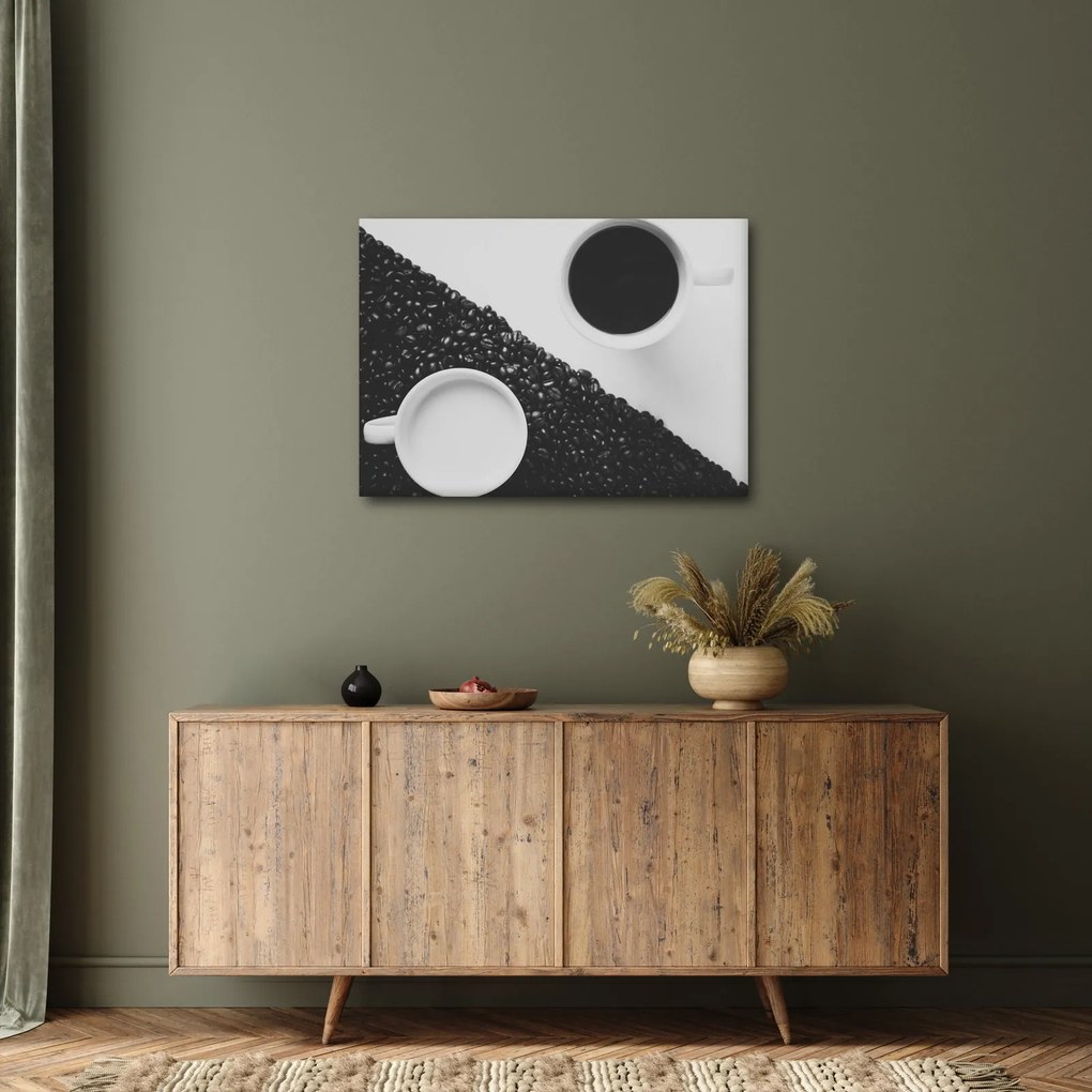 Tablou cu cafea (70x50 cm)