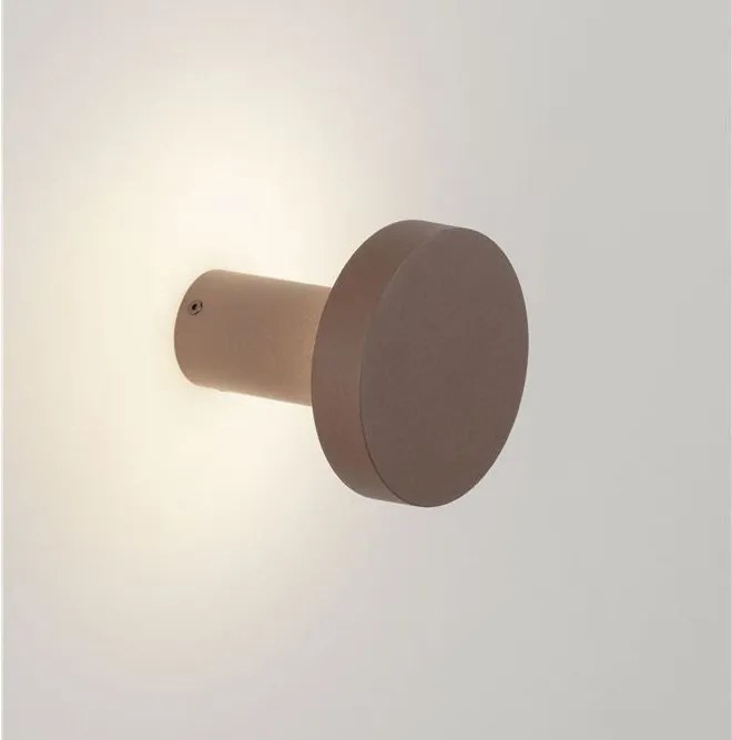 Aplica ambientala exterior IP65 LED 3000K GONG corten