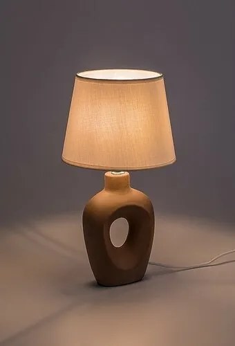 Lampă de masă Rabalux 74080 Madelor, maro
