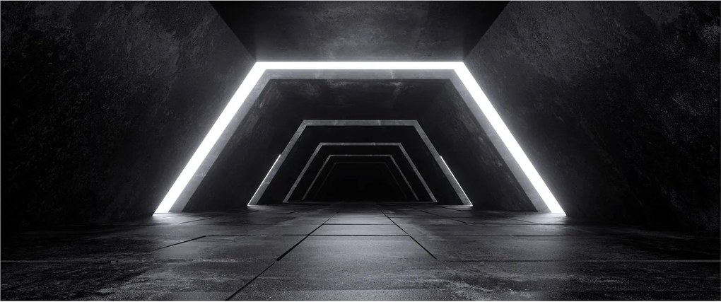 Tablou - Tunel futurist (120x50 cm)