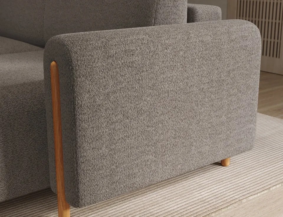Colțar Acossta extensibil, 244x154x95 cm, orientare dreapta – Royal 20