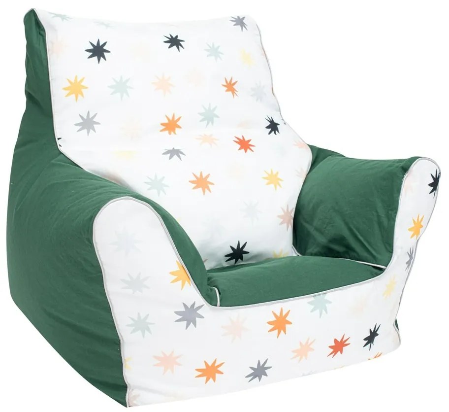 New Baby Scaun pentru copii umplut cu bile, verde
