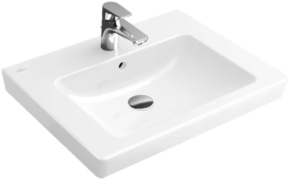 Villeroy &amp; Boch Subway 2.0 lavoar 55x44 cm dreptunghiular clasică alb 711355R1