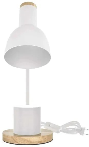 Lampă de masă POPPY 1xE27/25W/230V albă