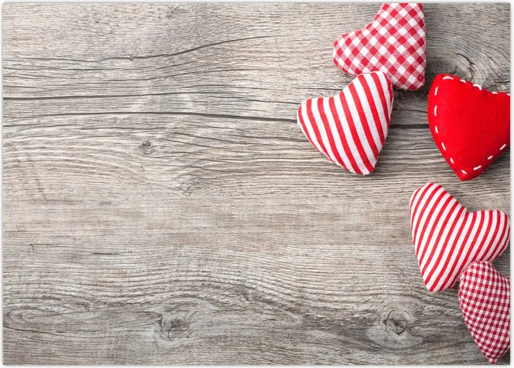 Tablou - Inimioare (70x50 cm)