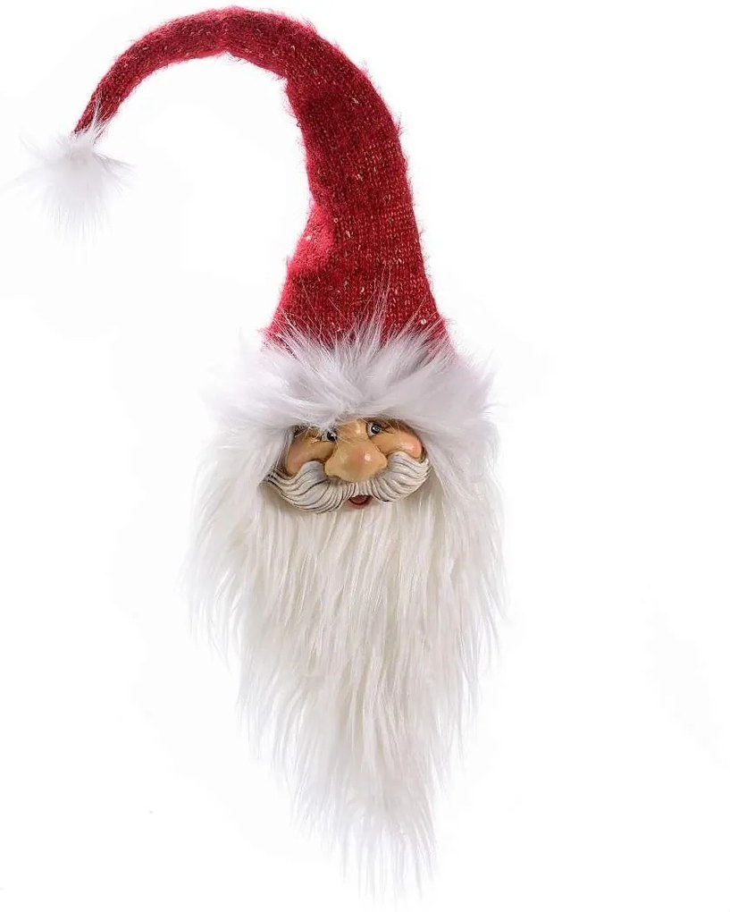 Figurina Mos Craciun suspendabil  cm 18 x 50 H