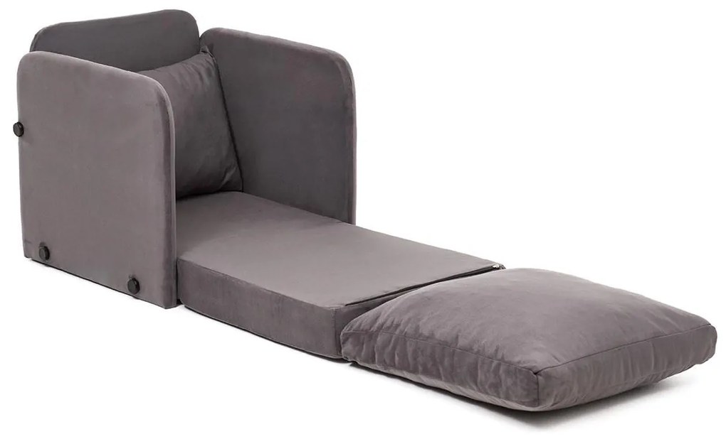 Fotoliu extensibil Sagoretti (gri). Promo -22%. 1107045