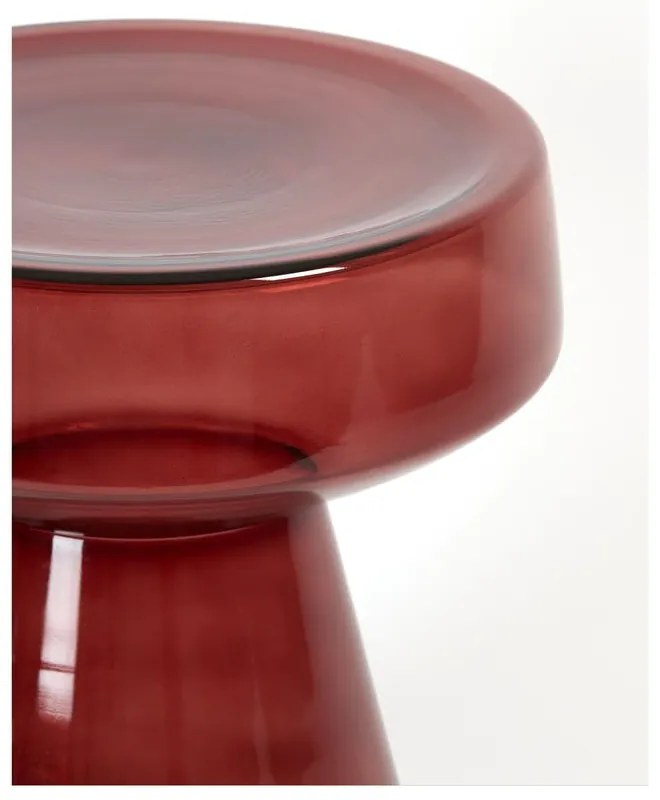 Măsuță auxiliară rotundă din sticlă ø 37 cm Dakwa – Light &amp; Living