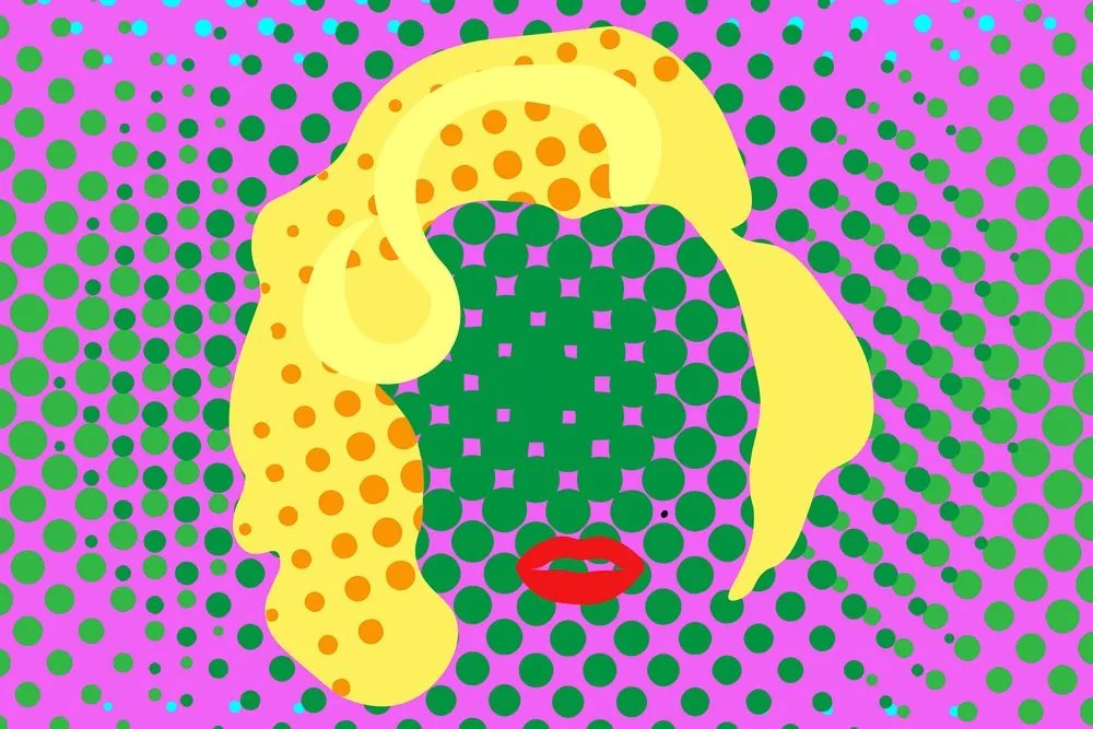 Tablou Merilyn Monroe în stil pop-art