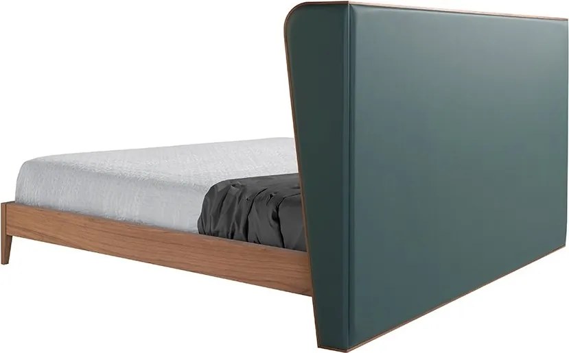 Pat dublu design LUX Dark green 180x200cm