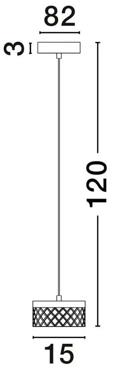 Pendul, Lustra LED design modern Bion