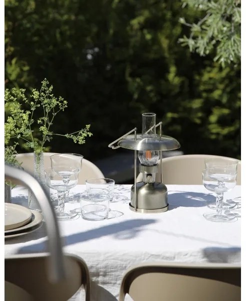 Markslöjd 108894-LED Lampă reîncărcabilă FANOS, LED/2,5W/3,7V, 4000 mAh, IP44, alamă, cu dimmer