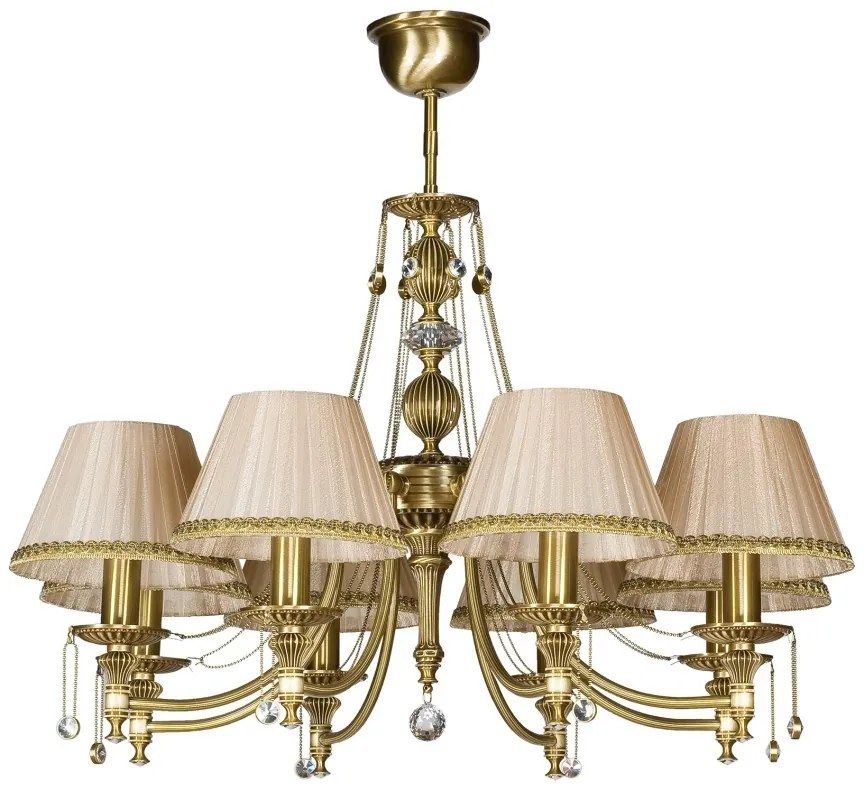 Candelabru 8 brate realizat manual Nico