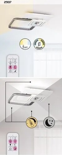 Plafoniera LED cu telecomanda Stregobor